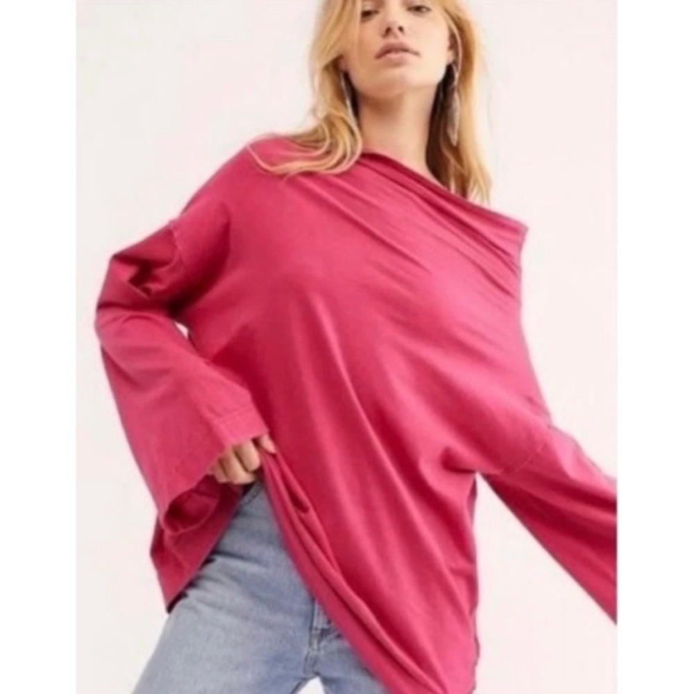 Free People ‘We the Free’ Supernova Bell Sleeve Top